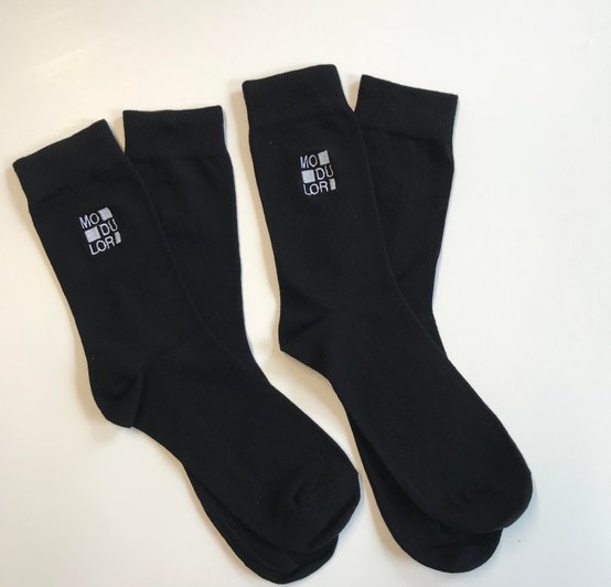 studentenclub textiel sokken met logo van studentenclub